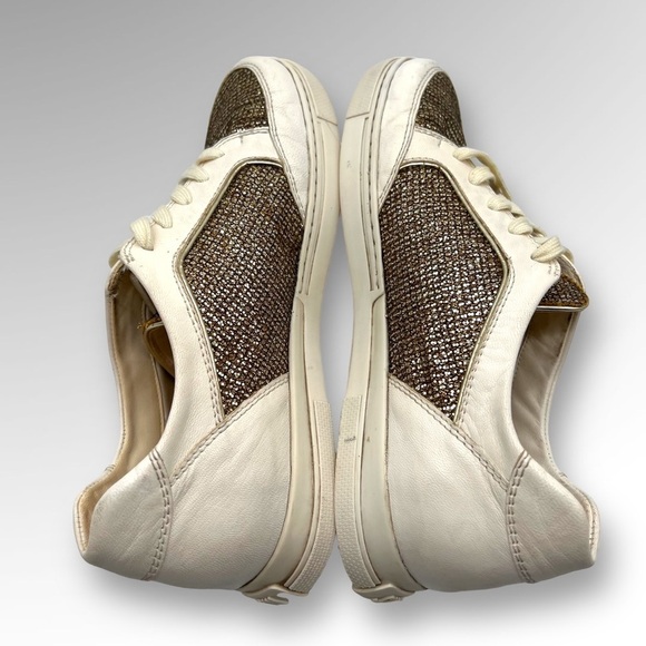 Stuart Weitzman Womens white Lace Up Low Top Athletic Sneaker Shoes Size 6. - Picture 6 of 10